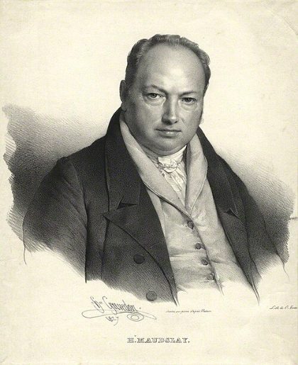 Portrait of Henry Maudslay, pioneer of the screw-cutting lathe